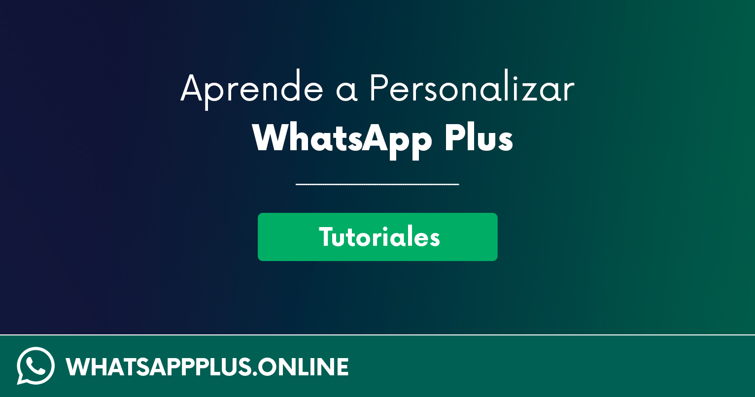 personalizar whatsapp plus