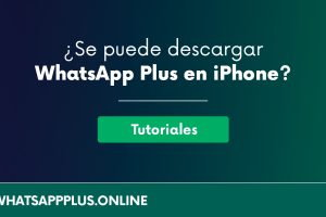 Descargar WhatsApp Plus para iPhone