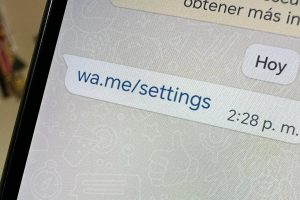 ¿Por qué recibí el enlace wa.me/settings en WhatsApp y que pasa el abrirlo?