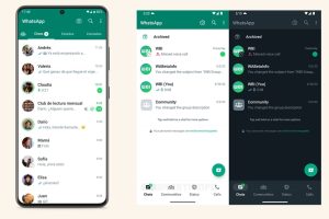 WhatsApp ya empieza a desplegar la actualización de interfaz para la App
